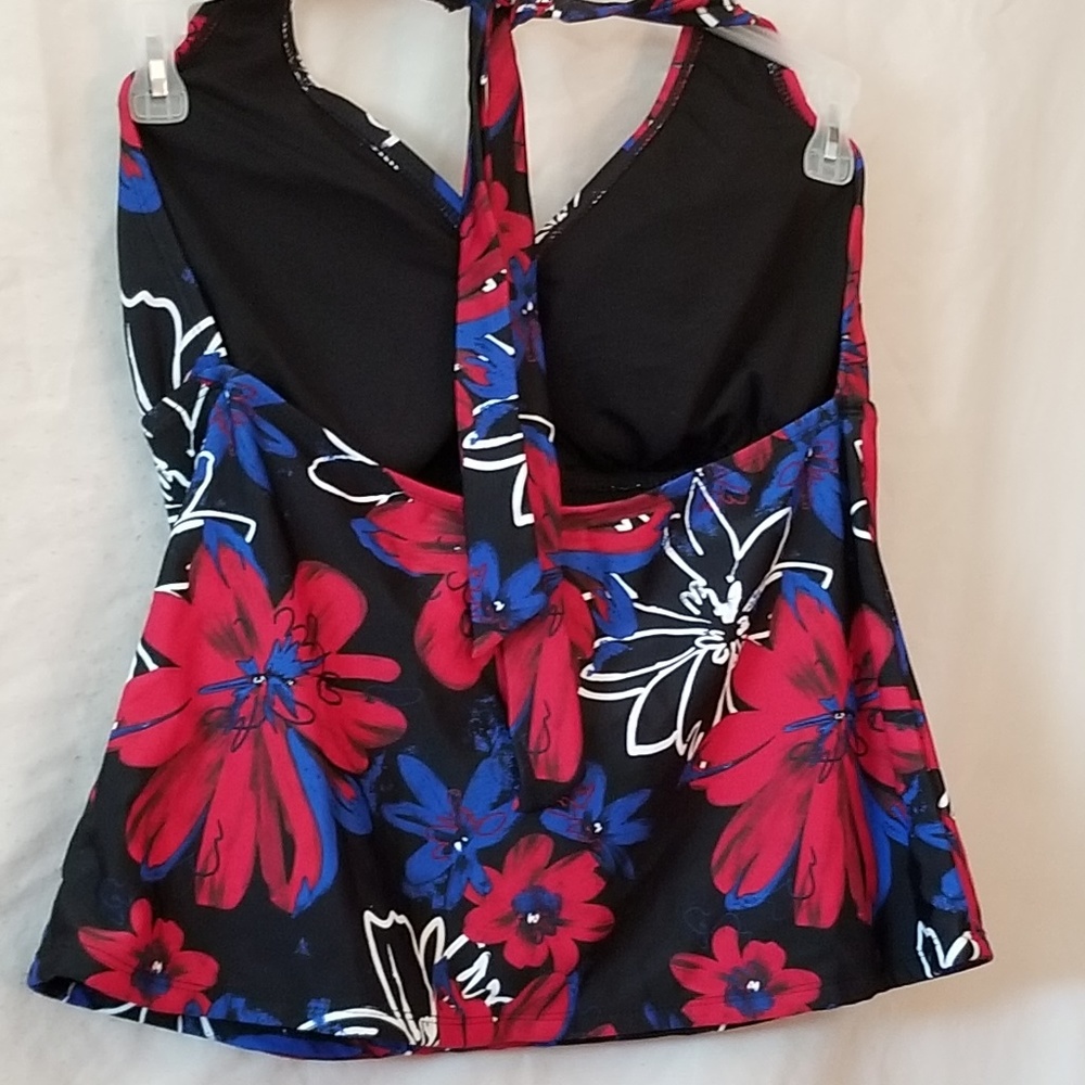 COPY - RW&B Swim Halter Tankini - Picture 4 of 8